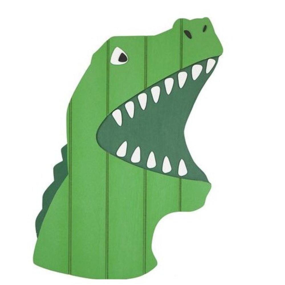 Mainstays Kids Boys Dino Wall Decor Green